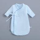 Light Blue Bereavement Gown & Hat Set