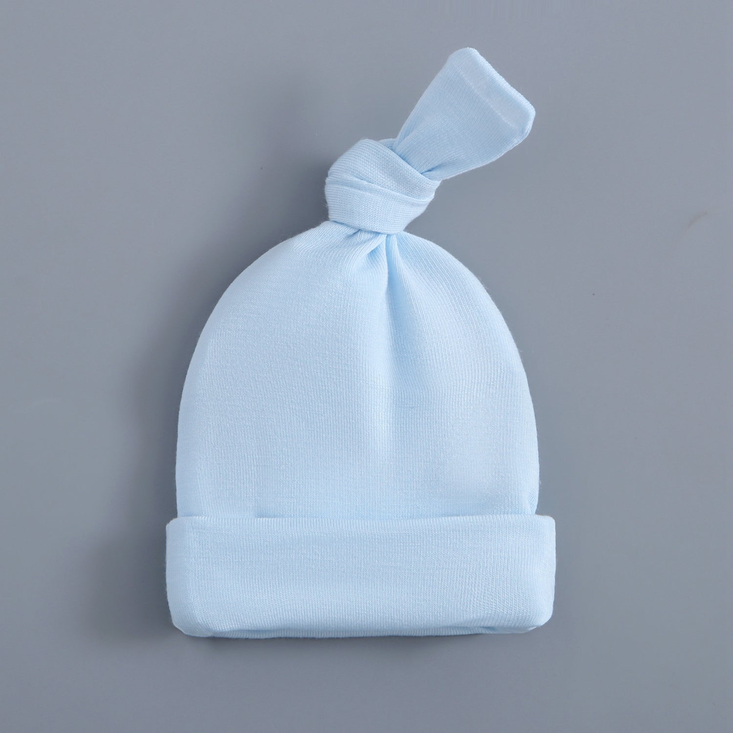 Light Blue Bereavement Gown & Hat Set