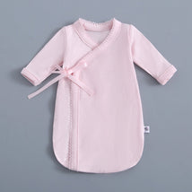 Light Pink Bereavement Gown & Hat Set