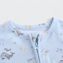 Sea of Love Zippered Baby Romper