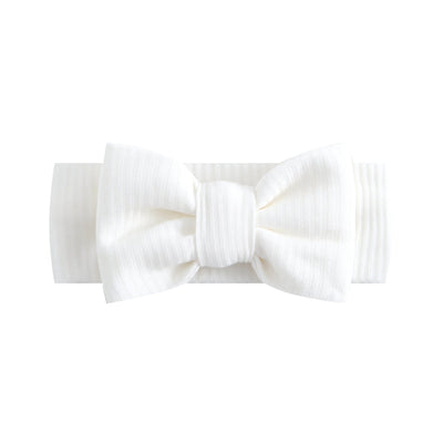 Snow Ribbed Baby Headband