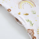 Sweet as Honey Zippered Baby Romper
