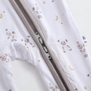Little Lamb Zippered Baby Romper