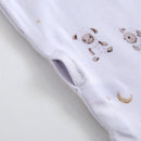 Little Lamb Zippered Baby Romper