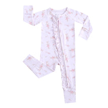 Bunny Tutu Ruffled Zippered Baby Romper