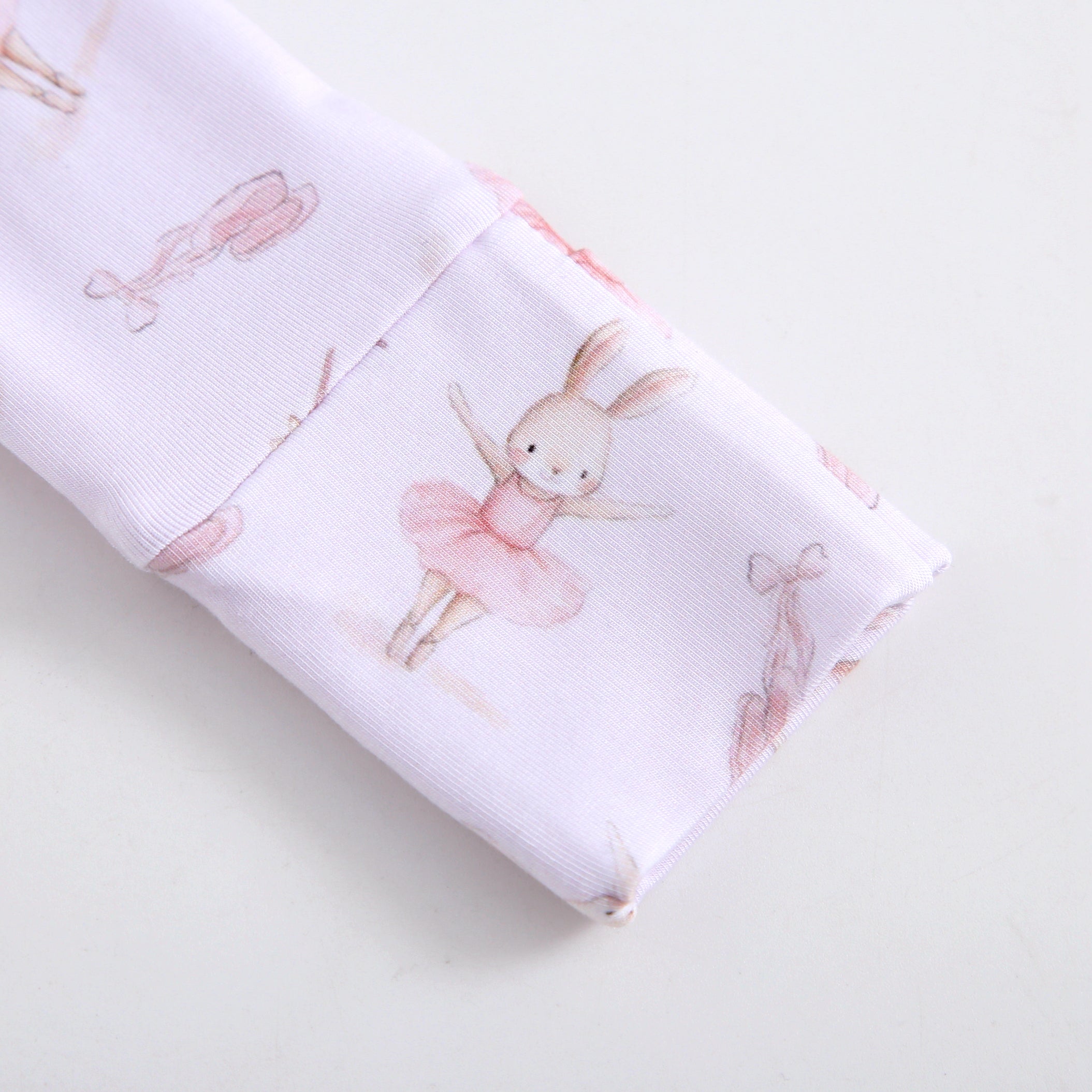 Bunny Tutu Ruffled Zippered Baby Romper