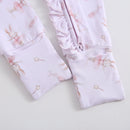 Bunny Tutu Ruffled Zippered Baby Romper