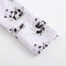 Lucky Panda Zippered Baby Romper