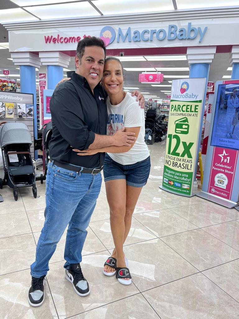 Richard with Ivete Sangalo