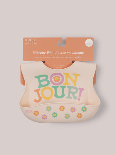 Silicone Bib - Bonjour Bébé