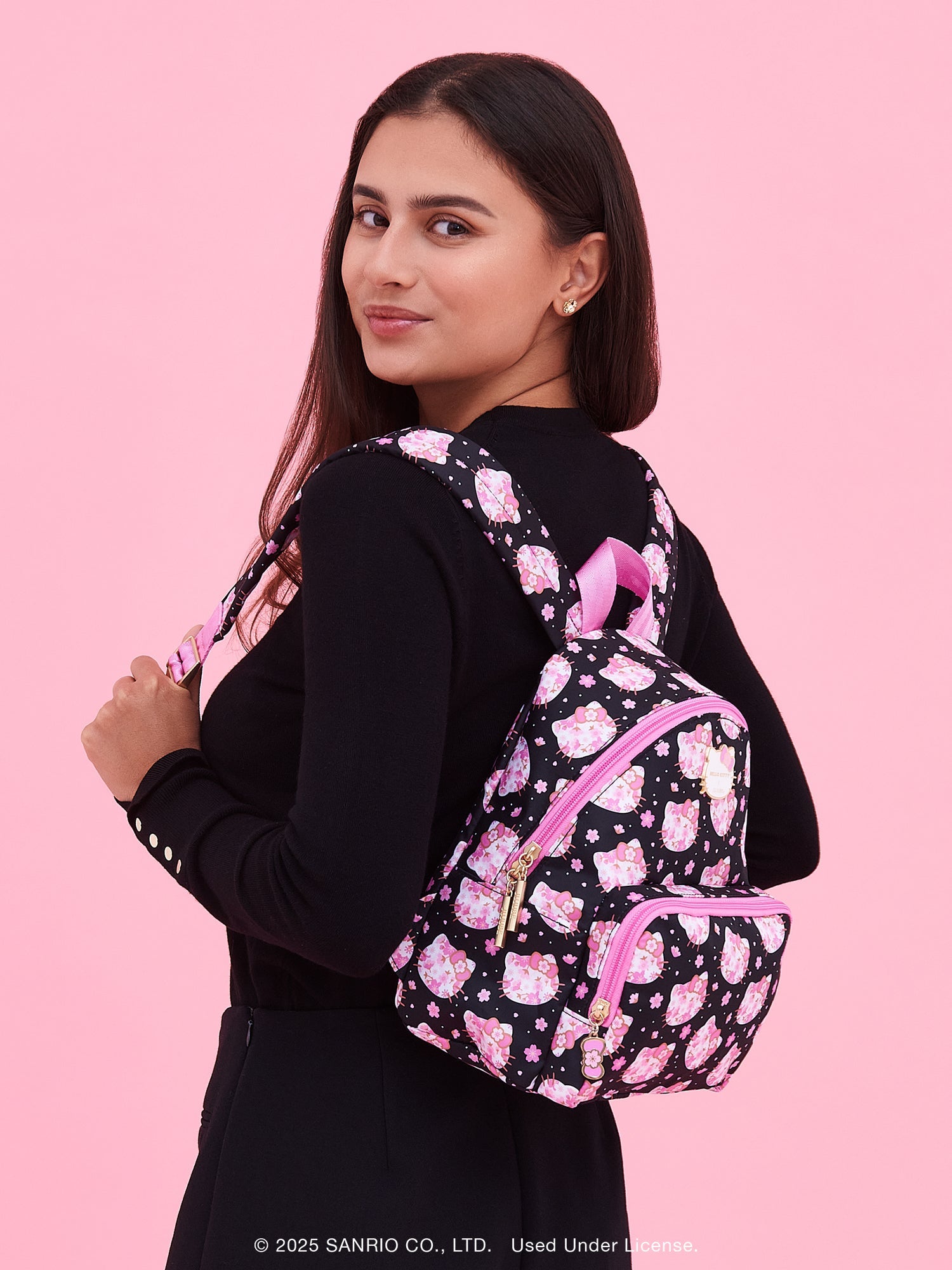 Hello Kitty® × JuJuBe Cherry Blossoms Everyday Mini Small Diaper Bag B