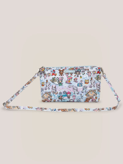 tokidoki Snow Day Be Quick Shoulder Diaper Bag Accessory, Ice Blue Image 1