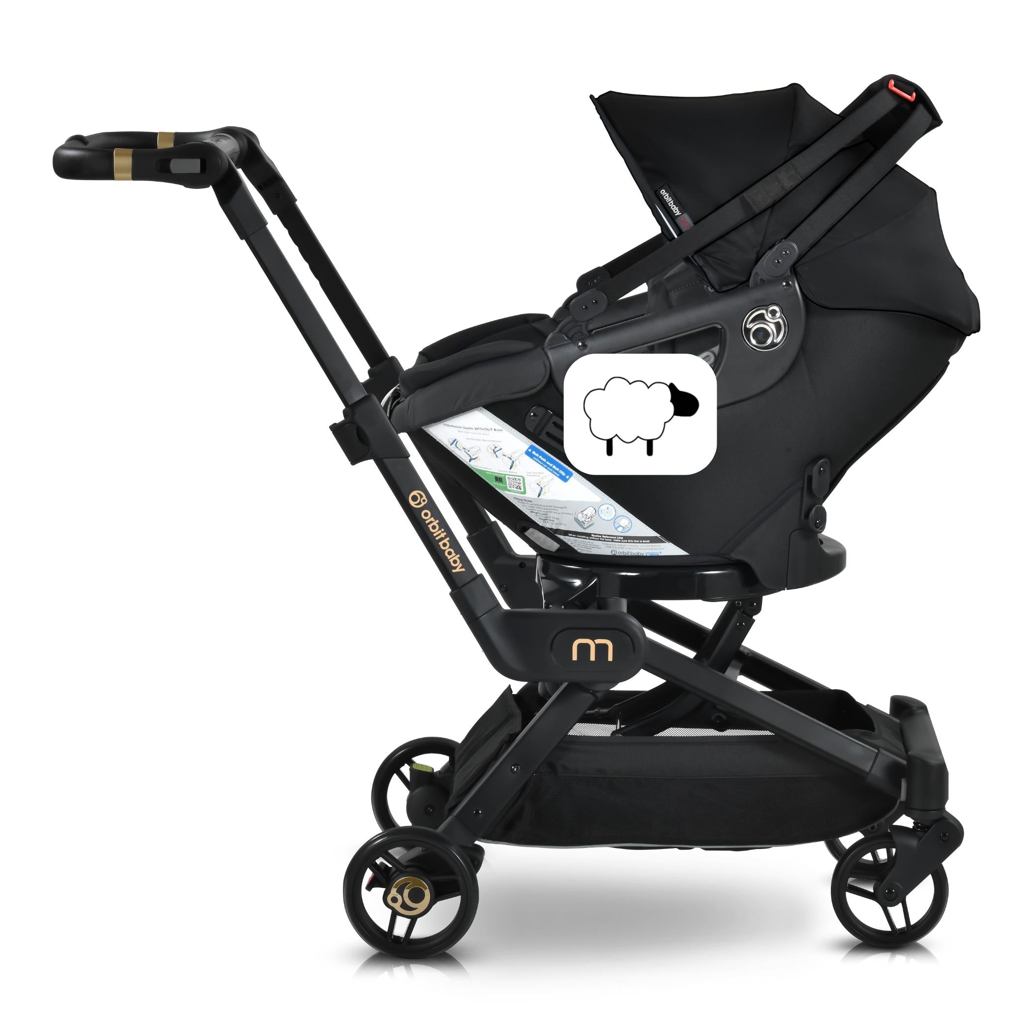 Orbit Baby M+ Stroll, Lounge, & Ride Travel System