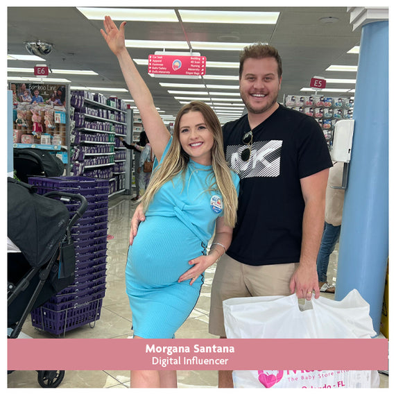 Morgana Santana Pregnant Shopping for Baby Gear, Baby Feeding and More in Orlando at MacroBaby