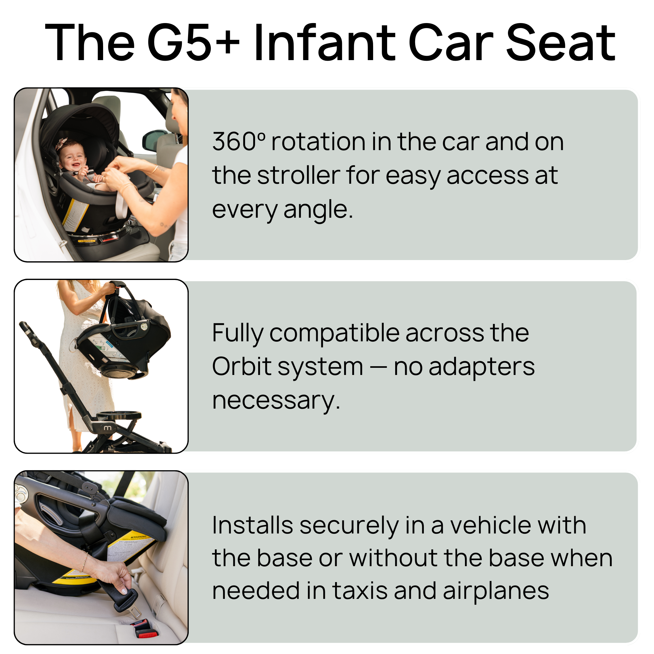 Orbit Baby M+ Stroll & Ride Travel System