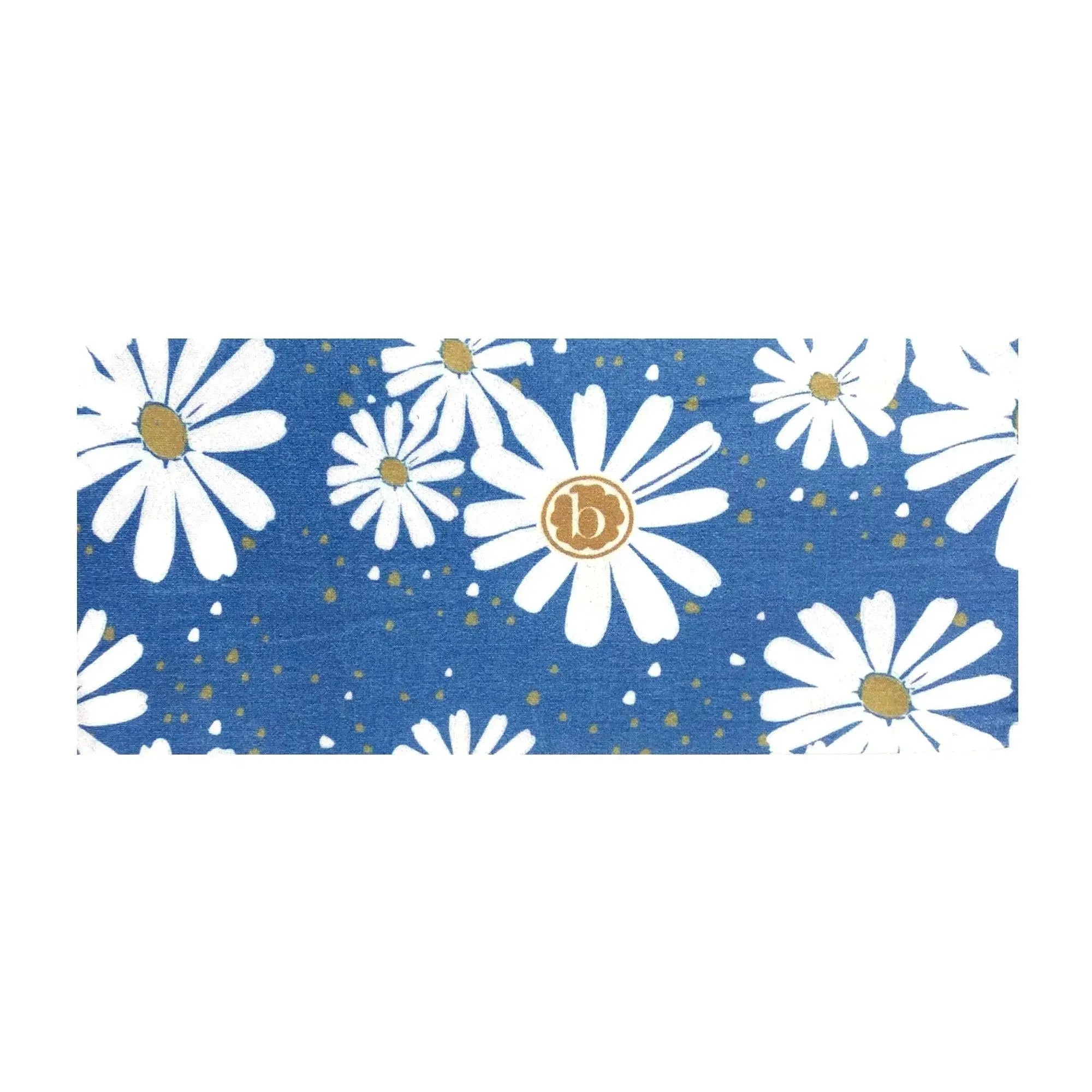 PRINTED FAB: denim daisy