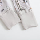 Penguins On Ice Zippered Baby Romper