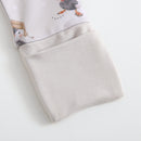 Penguins On Ice Zippered Baby Romper