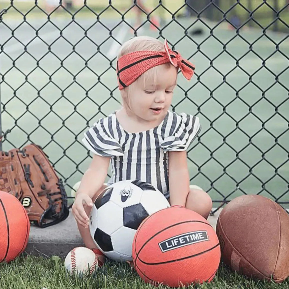 PRINTED KNOT: basketball