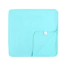Tranquil Turquoise Bamboo Swaddle Blanket