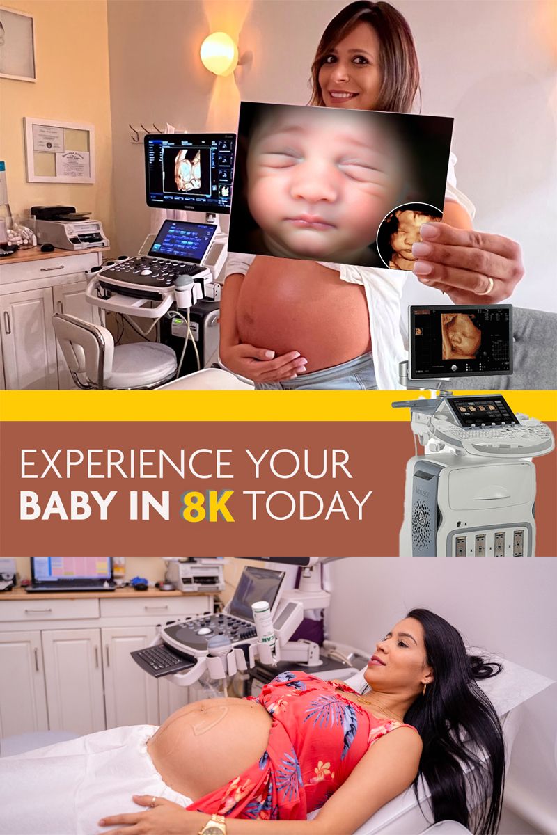 8K Ultrasound Enhanced Images
