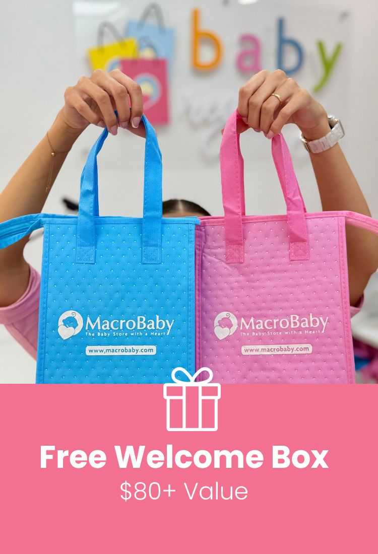 Welcome Box プレイプロングセット MacroBaby Gift Box | Baby Registry Sample Box
