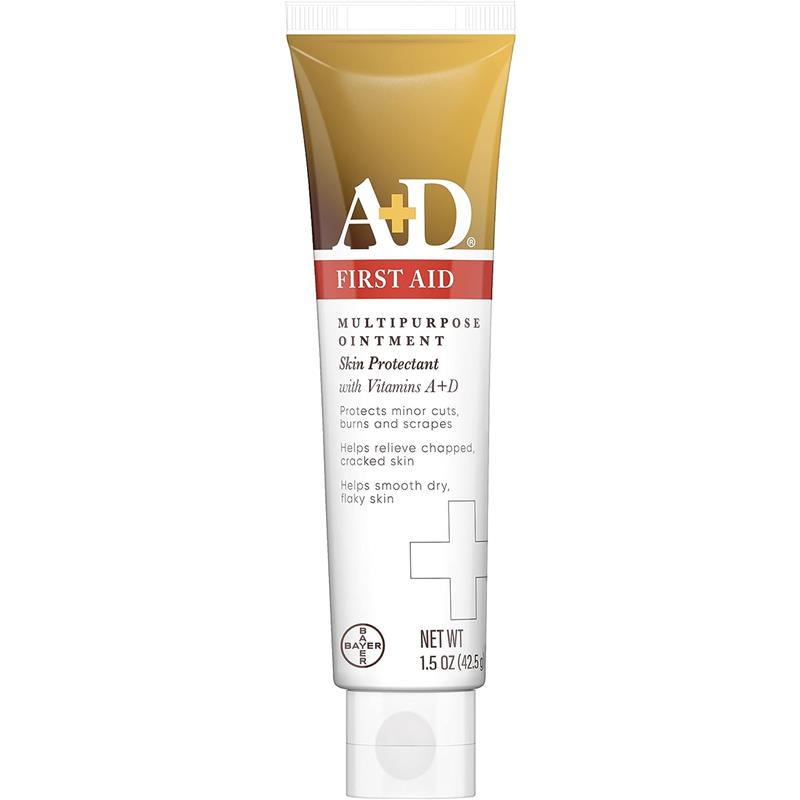 A&D First Aid Ointment Skin Protectant Treats and Prevents Diaper Rash 1.5  Ounce