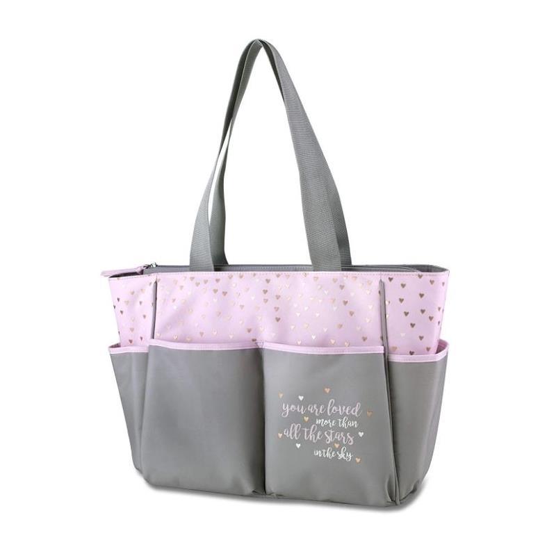 A.D. Sutton - 5Pk Baby Essentials Diaper Bag Set, Pink Image 4