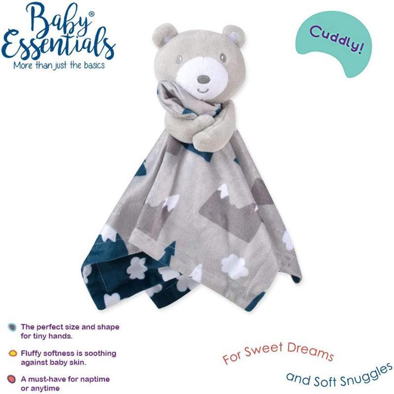 A.D. Sutton - Baby Essentials Security Blanket, Bear Mountain Blue Image 4