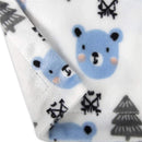 A.D. Sutton - Baby Essentials Security Blanket, Bear With Tree Blue Image 3
