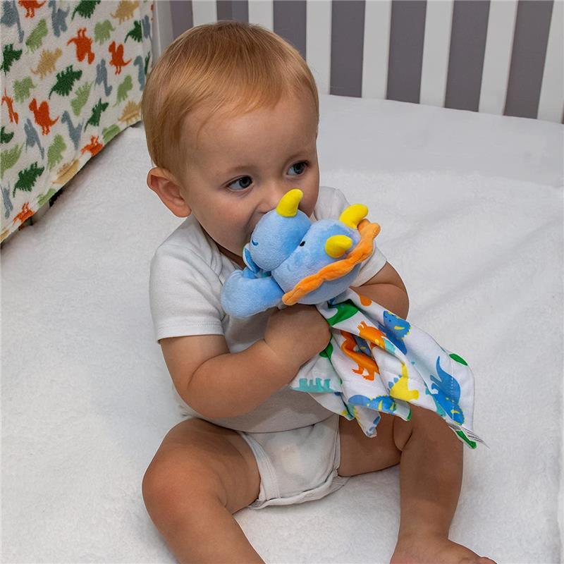 A.D. Sutton - Baby Essentials Security Blanket, Dino Image 3