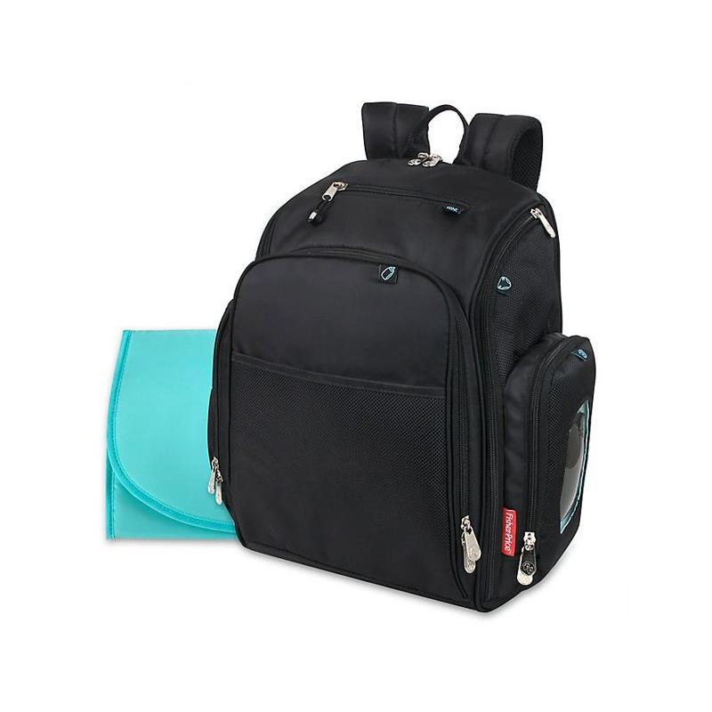 A.D Sutton - Kaden Diaper Backpack, Black Image 1