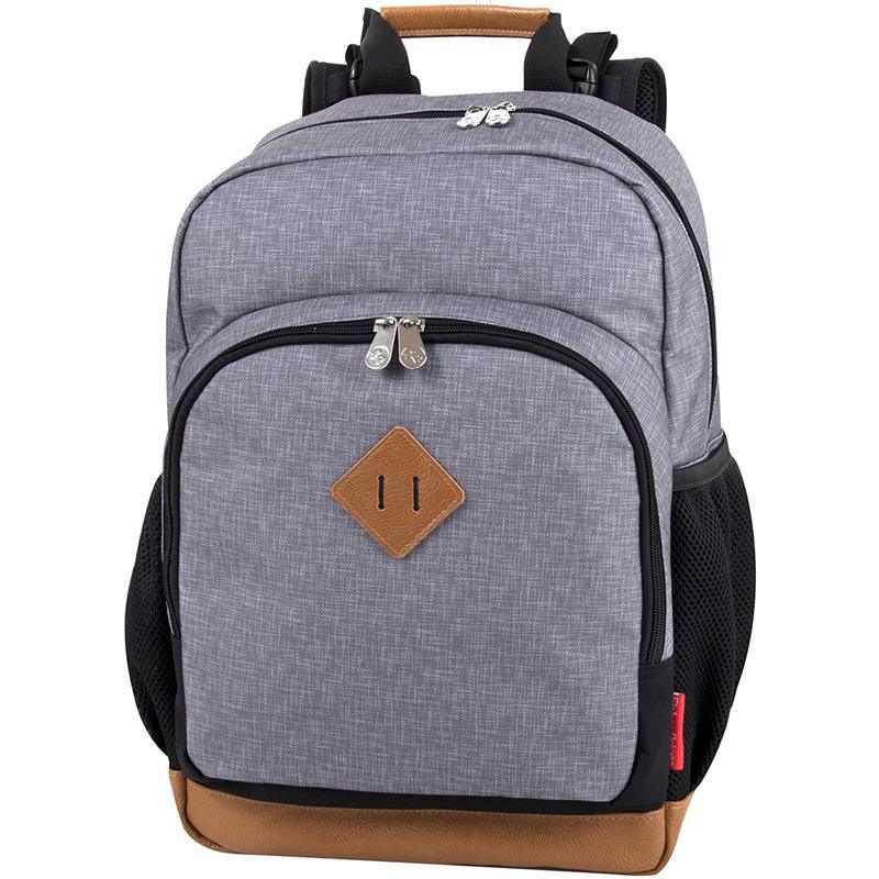 Ad Sutton - Grayson Backpack, Grey/Black Image 1