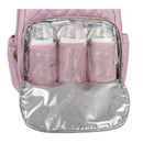 Fisher Price Diaper Bag Signature Morgan Backpack, Rose Pink Image 5