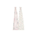 Aden + Anais - 2Pk Silky Soft Swaddle Blanket, Vintage Floral  Image 2