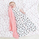 Aden + Anais - Swaddle Blanket, Muslin Blankets, 4 Pk, Minnie Mouse Rainbows Image 6