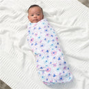 Aden + Anais 47 Classic Swaddle, Trail Blooms Image 9