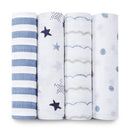 Aden + Anais 4Pk Classic Swaddle, Rock Star Image 1