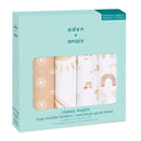 Aden + Anais - 4Pk Keep Rising Swaddles Image 3