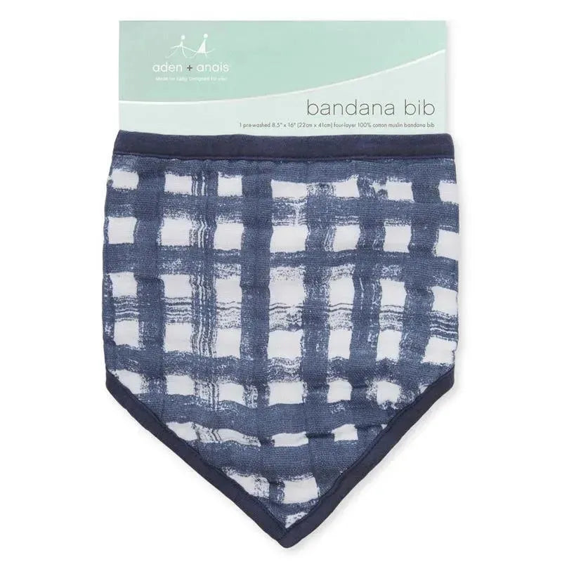 Aden + Anais Classic Bandana Bib, Waverly - Plaid Image 2