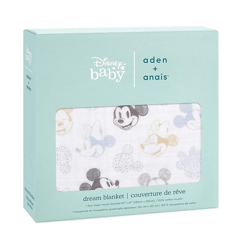 Aden + Anais Dream Blanket Mickey+Minnie-Magic Image 3
