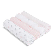 Aden + Anais Muslin Swaddle Doll, 4-Pack Image 1