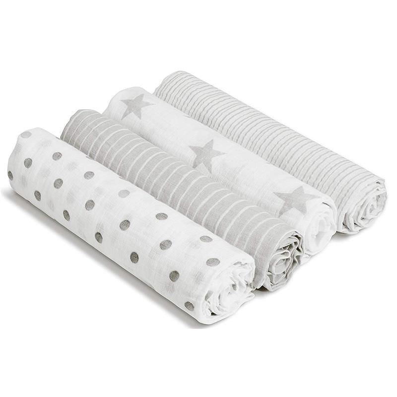 Aden + Anais Muslin Swaddle Dusty, 4-Pack Image 1