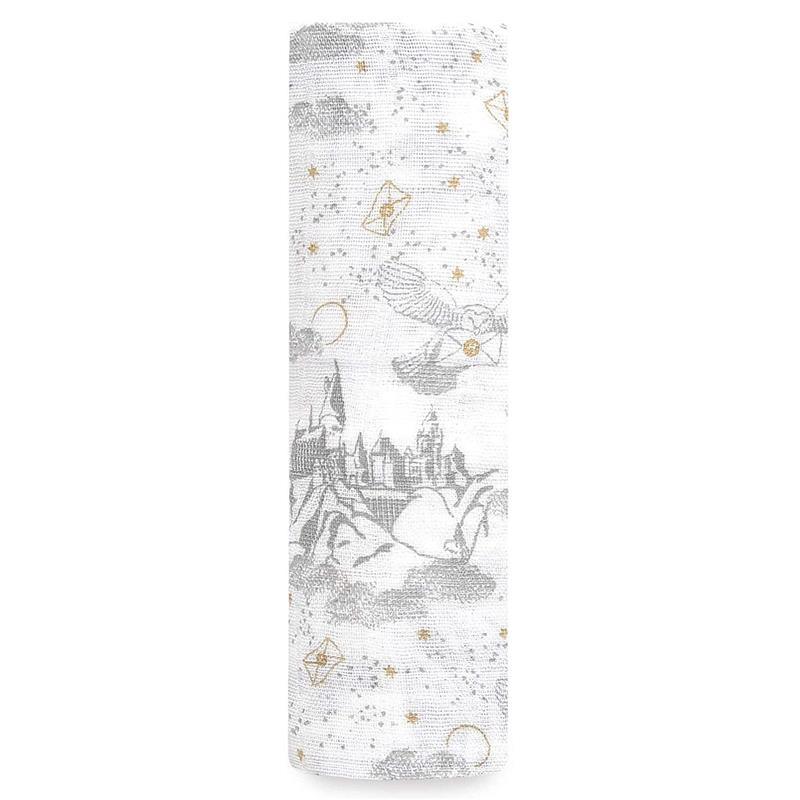 Aden + Anais - Single Swaddle, Harry Potter Letters Classic Image 1