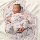 Aden + Anais Trail Blooms 47 Classic Swaddle Set, 4-Pack Image 4