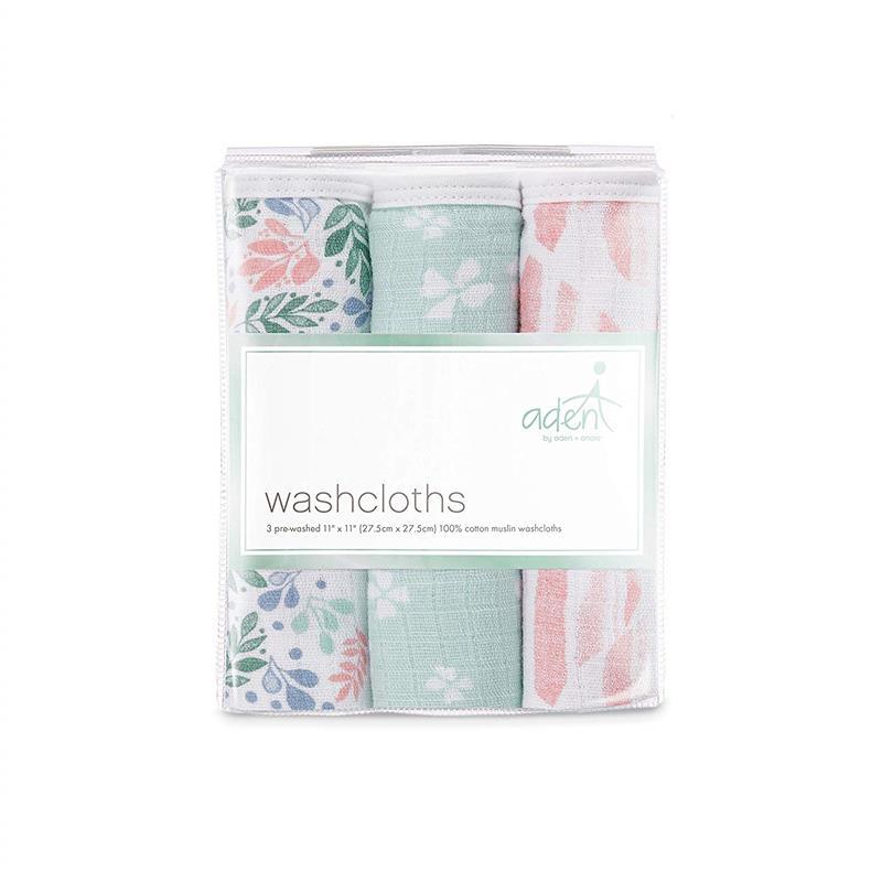Aden + Anais Washcloths Briar Rose, 3-Pack Image 2
