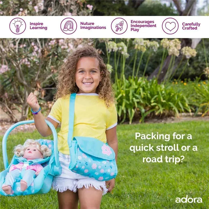 Baby Doll Diapers ADORA Baby With Sturdy Straps, Includes Doll
