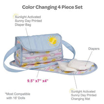 Adora - Baby Doll Diaper Bag Set, Sunny Days Image 2