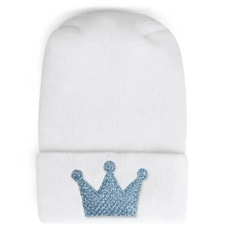 Adora Baby Gifts - Newborn Baby Hospital Hat, Weave Sky Crown Image 1