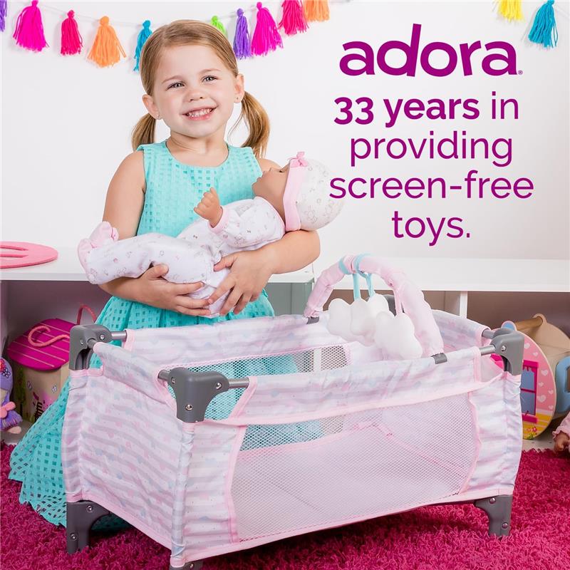 Adora Pink Deluxe Doll Pack-N-Play Image 2